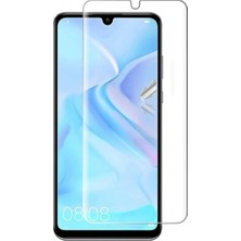 Huawei P30 Lite Uyumlu Premium Ekran Koruyucu 9h Sert Temperli Kırılmaz Cam Koruma Şeffaf