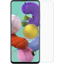 Samsung Galaxy A71 Uyumlu Premium Ekran Koruyucu 9h Sert Temperli Kırılmaz Cam Koruma Şeffaf