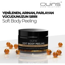 Quins Derm Solutions Üzüm Çekirdekli Arındırıcı Vücut Peelingi 250 ml - Aynısefa ve Portakal Yağı İçeren
