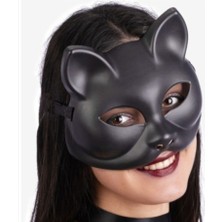 Sıyah Renk Lùxs Kedì Maskesì