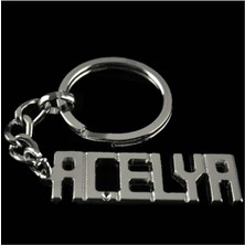 Zengezur Açelya Isimli Anahtarlık-Gümüş Rengi