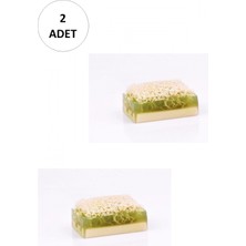 2 Adet Doğal Kabak Lifli Çay Ağacı Sabunu