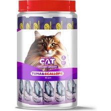 EuroCat Drnds Eurogold Cat Sıvı Kedi Ödülü Ton - Deniz Tarağı 30x15gr
