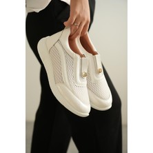 Büyük Numara Bayan Günlük Yürüyüş ve Şık Spor Ayakkabı