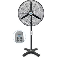 Zengezur Hims-Hef AK750-75CM Sanayi Tipi Ayakli Tip Kumandali Vantilatör 210W