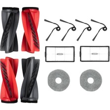 Asgard Grup Saros 10R-Q Revo Curv X Uyumlu 2 Ana Fırça 4 Yan Fırça 2 Filtre 2 Mop