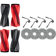 Asgard Grup Saros 10R-Q Revo Curv X Uyumlu  2 Ana Fırça 4 Yan Fırça 4 Mop