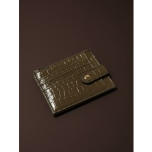 Timsah Desen Çıt Çıtlı Cüzdan