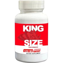 King Size Erkeklerin Ereksionunu Sertliğini ve Kuvvetini Yoğunlaştıran 30LU 1200MG Kaps - Aroma_variant_property : Aromasız, 1li - Aroma_variant_property : --,