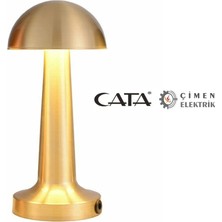 Cata Ct 8429 Lizbon Antik Şarjlı Masa Lambası