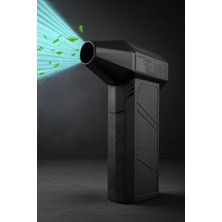 Şarjlı Mini Turbo Jet Şiddetli Fan Vantilatör Yüksek Hızlı Fanı Güçlü Hava Üfleyici Araç Süpürgesi