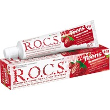 R.o.c.s.teen Yaban Çileği Diş Macunu 8-18 Yaş 60 ml