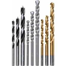 9 Parça Matkap Ucu Seti Beton Metal Ahşap