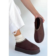 Foyk Kahverengi Süet Bot