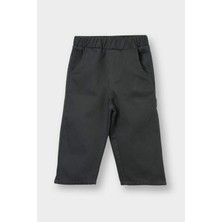 DeFacto Etiket Baskılı Gabardin Pantolon Erkek Bebek F9993A525WN