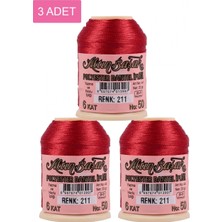 3 Adet Altınbaşak Oya ve Dantel Ipi 20 gr -  - No: 211