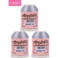 3 Adet Altınbaşak Oya ve Dantel Ipi 20 gr -  - No: 707