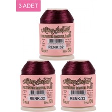 3 Adet Altınbaşak Oya ve Dantel Ipi 20 gr -  - No: 032