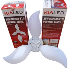 Mango 3'lü Pervane LED Ampul, Beyaz E27
