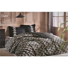 Ouro Siyah Çift Kişilik Nevresim Takımı