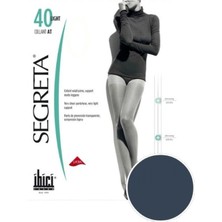 Segreta Prestige Light 40 Külotlu Dinlendirici Çorap - Lacivert - 3