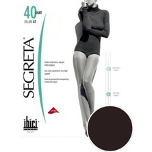 Segreta Prestige Light 40 Külotlu Dinlendirici Çorap - Siyah - 1