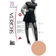 Segreta 70 Modello Speciale Külotlu Ağsız Çorap - Açık Ten - 4