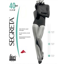 Segreta Prestige Light 40 Külotlu Dinlendirici Çorap - Koyu Ten - 2
