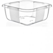 Kare Şeffaf Badya 1 Adet 2 No -E165