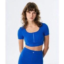 Fermuarlı Cutout Spor Sütyeni TW6250130006BZ7