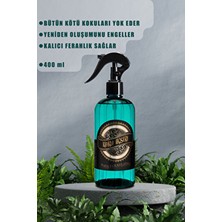 Koku İksiri Bütün Kötü Kokulara Son Ferahlatıcı Oda Parfümü 400 ml Turkuaz Renkli Kalıcı Ferahlık Sağlar