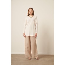 Ftz Women Kadın Uzun Kollu Içlik  Ekru 31086