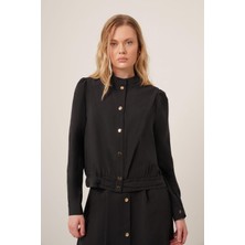 Ftz Women Kadın Modal Etekli Takım  Siyah 31174