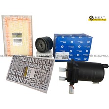 Nissan Juke 1.5 Dci Dizel Filtre Bakım Seti (2010-2013)