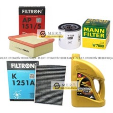 Ford Fiesta 1.25 Yağ Bakım Filtre Seti (2008-2016)