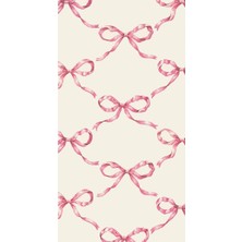 Pink Bow Lattice Guest Napkin Pack Of 16