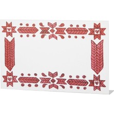 Fair Isle Place Card Pack Of 12