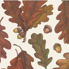 Autumn Leaves Cocktail Napkin - Pack Of 20