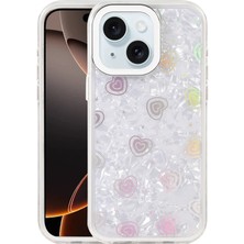 More-Tr Newface Apple Iphone 14 Lumi Desenli Kapak - Beyaz