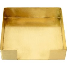 Cocktail Napkin Holder Brass