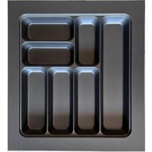 Eco Lüx Modül Kaşıklık Antrasit 47X49 cm -ACERO-20353