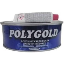 Polygold Polyester Çelik Macun Süper Soft 1000 Gr.