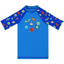 Slipstop Mars T-Shirt Mavi Çocuk Tshirt