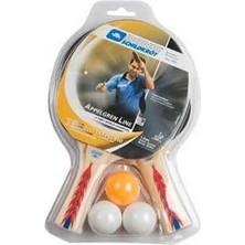 Donic Schildkröt Set Level-300 Masa Tenisi Raketi 2 raket + 3 Top