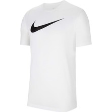 Nike Dri-Fit Park Erkek T-Shirt CW6936-100 Beyaz Nefes Alabilir Kumaş ile Rahat Spor Stili