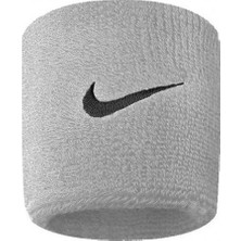 Nike NNN04-051 Swoosh Kısa Bileklik Gri