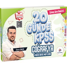 Dizgi Kitap 2026 Kpss 20 Günde Coğrafya Video Ders Notları - Enes Eker Dizgi Kitap