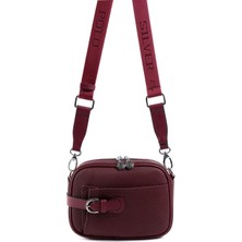Silver & Polo Bordo SP1256 Kadın Çapraz Çanta