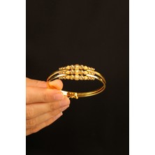 Dorikalı Kaburga Kelepçe Altın Bilezik YCGK003