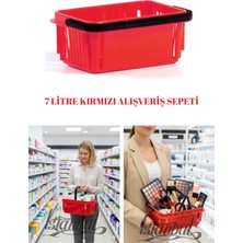 Manken İstanbul 2 Adet 7 Litre Kozmetik Sepeti Bijuteri Sepeti Kırtasiye Sepeti Hırdavat Sepeti